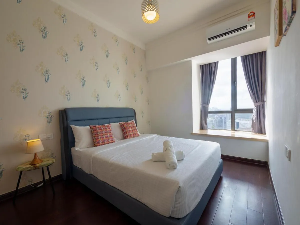 Netflix Smarttv Cityseaview & Highfloor At R&F Mall Apartamento Johor Bahru