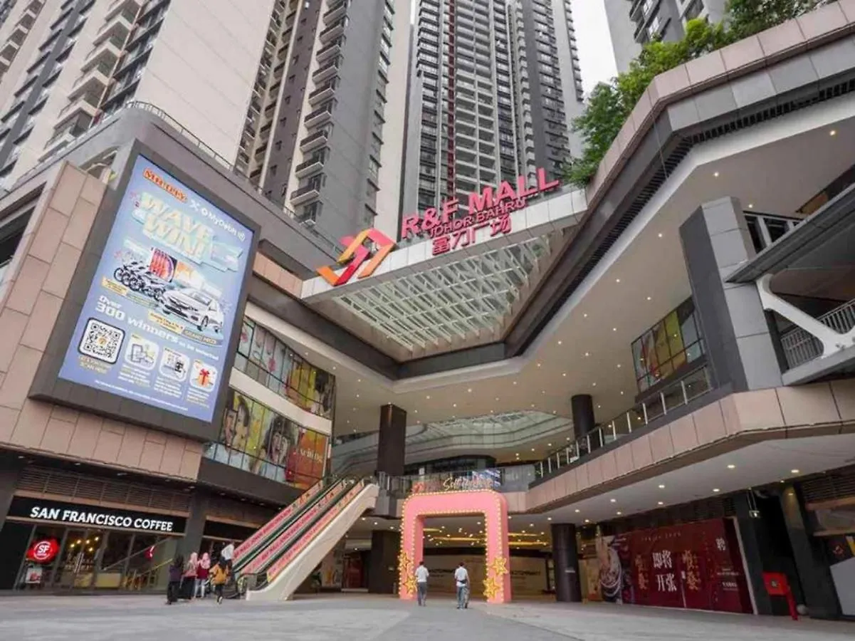 Netflix Smarttv Cityseaview & Highfloor At R&F Mall Διαμέρισμα Τζόχορ Μπάχρου
